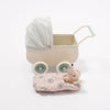 Maileg Pram With Baby Mouse | Mint